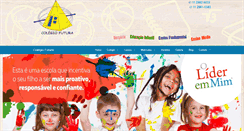 Desktop Screenshot of colegiofuturasp.com.br